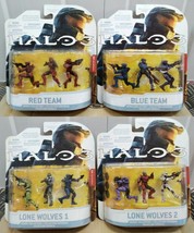 McFarlane Halo 3 Heroic Collection: Red / Blue Teams, Lone Wolves 1 &amp; 2 - £76.79 GBP
