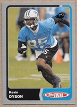 2003 Topps Total Silver #216 Kevin Dyson Carolina Panthers - £1.51 GBP