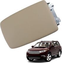 COOL STAR Center Console Lid Armrest Cover Assembly with Bracket Beige - $108.03
