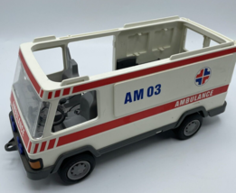 Playmobil Ambulance Vintage 1994 Geobra Accessory Toy Car Children&#39;s Toy - £6.01 GBP