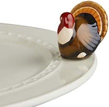 Nora Fleming Hand-Painted Mini: Gobble Gobble (Turkey) A47 - £28.76 GBP