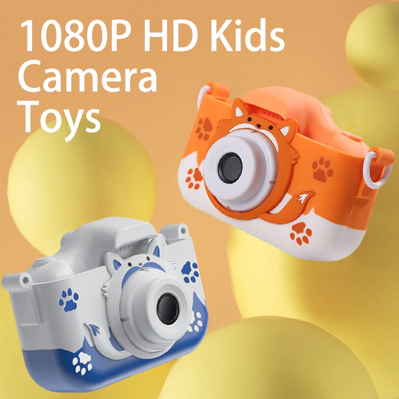 Mini Wireless Cartoon Kids Camera Toys HD 1080P Children&#39;s Digital Video - £37.68 GBP+
