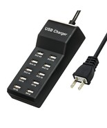 Usb Charger,5V 10A(50W) Usb Charging Station With 10-Port Family-Sized S... - £21.20 GBP