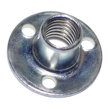 3/8&quot;-16 x 7/16&quot; Zinc Plated Steel Coarse Thread Brad Hole Tee Nuts (10 pcs.) - $14.79