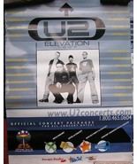 U2 Elevation 2001 World Tour Poster Leg 1 Dates Bono Edge Larry North Am... - $20.25 CAD