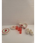 TYCO Kitchen Littles Summer Fun Dishes Set 1996  - $34.30 CAD