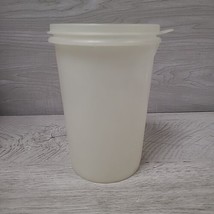 Vintage Tupperware 321-7 Sheer Round Storage Container with lid 215-42 - £4.50 GBP