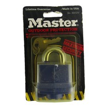 Master Lock 3DCOV Weather Resistant Indoor Outdoor Laminated Padlock, 1-1/2&quot; - £12.28 GBP