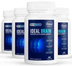 4 Pack Ideal Brain, support healthy brain function-60 Capsules x4 - £99.92 GBP