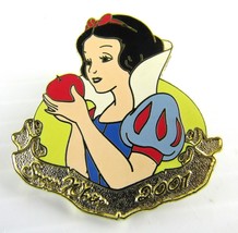 Disney Snow White Trading Pin 2001 Exclusive Platinum Collection Movie Promo - £5.31 GBP