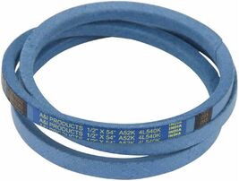 Huskee A52K Lawn Mowers and Snow Blowers Blue V-Belt 0.5 Inch x 54 Inch - $36.08