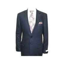 Men's Summer Linen Suit Apollo King Half Lined 2 Button European LN2 Navy Blue image 8