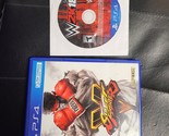 LOT OF 2 :Street Fighter V + WWE 2K18 [GAME ONLY] (PlayStation 4,PS4) NI... - $12.86