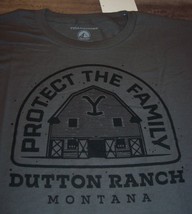 Yellowstone Dutton Ranch Protect The Family T-Shirt Mens Small New w/ Tag - £15.82 GBP