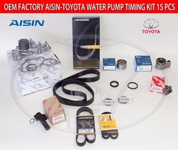 Oem Lexus Toyota Complete Timing &amp; Water Pump Kit V6 3.0L 3VZFE (Not Chinese) - £271.73 GBP