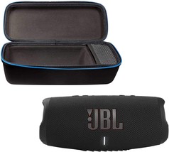 JBL Charge 5 Portable Waterproof Wireless Bluetooth Speaker Bundle with, Black - £187.04 GBP