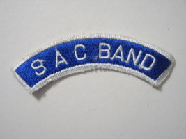USAF SAC BAND TAB PATCH FULL COLOR NOS :KY21-1 - $6.85