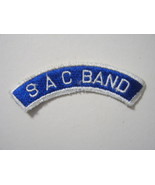 USAF SAC BAND TAB PATCH FULL COLOR NOS :KY21-1 - £5.35 GBP