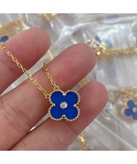 Van Cleef &amp; Arpels Necklace Vintage Alhambra Onyx 18K Yellow Gold - $100.00