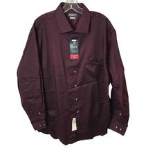 Van Heusen Men&#39;s Dress Shirt Regular Fit Flex Collar Dress Shirt (Size 18 34/35) - £34.26 GBP