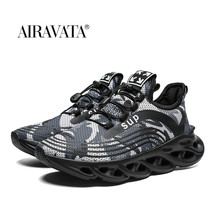 Men&#39;s Running Shoes Breathable Fashion Mixed Color Camouflage  Sneakers Air Mesh - £23.34 GBP