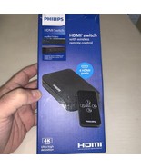 NEW Philips 4 Port HDMI Switch Elite 4K Ultra HD With Wireless Remote- $ - €13,83 EUR