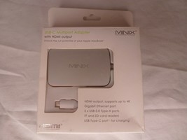 Minix Neo C USB-C Multiport Adapter Hdmi Output - Apple Mac Book Compatible Gen 2 - £28.83 GBP
