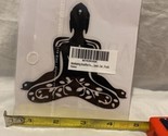 Yoga Meditation Vinyl Decal Sticker -sealed - $8.91
