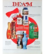 BEAM - The Finest Bourbon Since 1795 - Holiday - Christmas 1961 Vintage ... - €7,92 EUR
