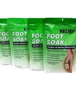 ( LOT 4 ) Epsom Salt Foot Soak Spearmint &amp; Menthol Scented 16 Oz Bags Re... - £21.74 GBP
