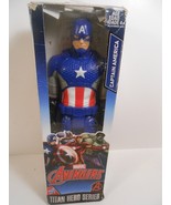 Marvel Avengers Titan Hero Series Captain America 12-Inch Action Figure ... - £9.53 GBP