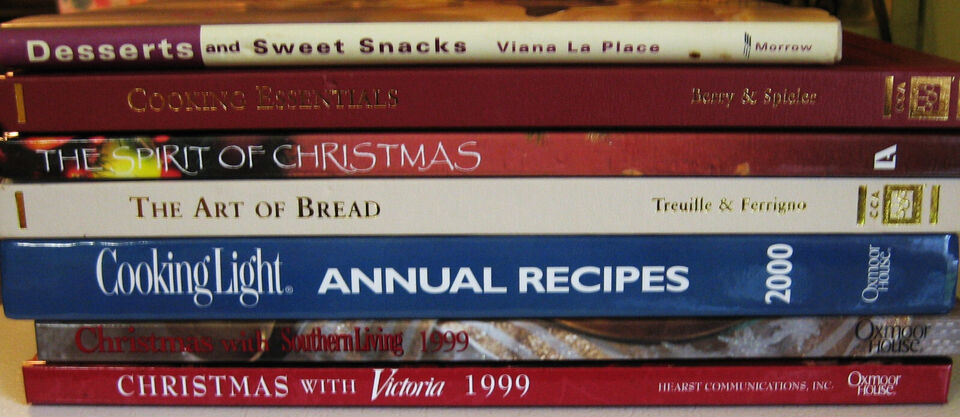 COOK BOOKS - $4.95