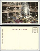 WYOMING Postcard - Yellowstone Park, Old Faithful Inn, The Lobby F28 - £3.93 GBP