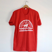 Vintage Bath Ohio Fire Department Horse Show T Shirt Large - £17.50 GBP