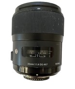 Sigma Lens 1:1.4 dg 67 436444 - $382.37 CAD