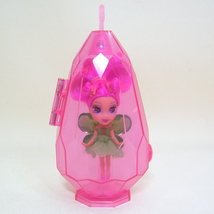 Barbie Fairytopia Jewel Necklace TORI Doll and Case Pink Hair, Green Dress - £9.44 GBP