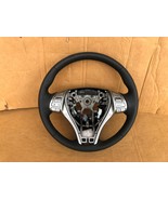 OEM 2015-2016 Nissan Altima Black Leather Steering Wheel Assembly 484309... - £122.95 GBP