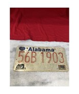 Vintage 1980&#39;s Alabama &quot;Heart of Dixie&quot; License Plate 56B 1903 Expired - €5,97 EUR