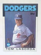 Tommy Lasorda 1986 Topps #291 Los Angeles Dodgers MLB Baseball Card - £0.93 GBP