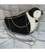 Kate Spade New York Tuxedo Penguin Purse Clifton Lane Crossbody Handbag Novelty - $158.39