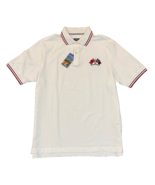 New Cremieux Men&#39;s Yacht Club Mesh Solid Short-Sleeve Polo Shirt White M... - $67.39 CAD