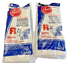 Vacuum Cleaner Bags 2 Packs of 5 (10) Genuine Hoover - Type R- 4010063R-... - $13.89
