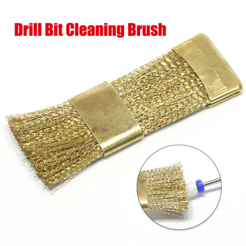 Dental Bur Cleaning Brass Wire Brush Nail Drill Bits Cleaning Brush Copp... - $13.88