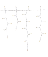 Indoor/Outdoor 300-Count LED Icicle Christmas Lights, Warm White, 18&#39;, - $644.51 MXN