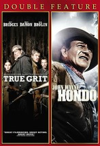 True Grit 2010 / Hondo 1953 (DVD 2 disc) Jeff Bridges, John Wayne NEW - £7.52 GBP