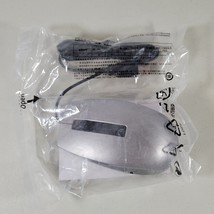 Computer Wired Mouse Silver USB Button Laser Unused - £9.94 GBP