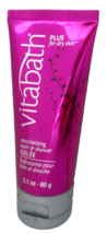 Lot 6 VITABATH PLUS For Dry Skin Gelee Body Wash Shower &amp; Bath 2.1 oz - £14.18 GBP