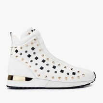 The Infanta High-Top White Spike Leather Men Sneaker Limited Edition image 6
