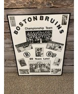 Boston Bruins 1970 Stanley Cup Championship Team - 20 Years Later Photo ... - £251.71 GBP