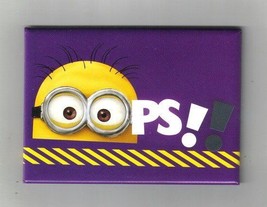 Despicable Me Movie Minion Tim Saying &quot;OOPS!!&quot; Refrigerator Magnet, NEW UNUSED - £3.18 GBP